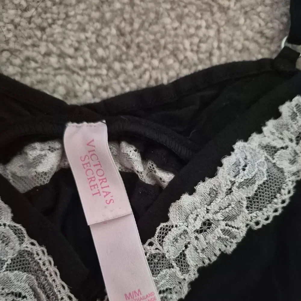Victoria-s-secret Women's Black and Pink Underwear